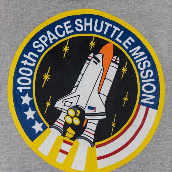 Alpha Industries Men's Space Shuttle Sweatshirt Gray - Size Small - Picture 5 of 10
